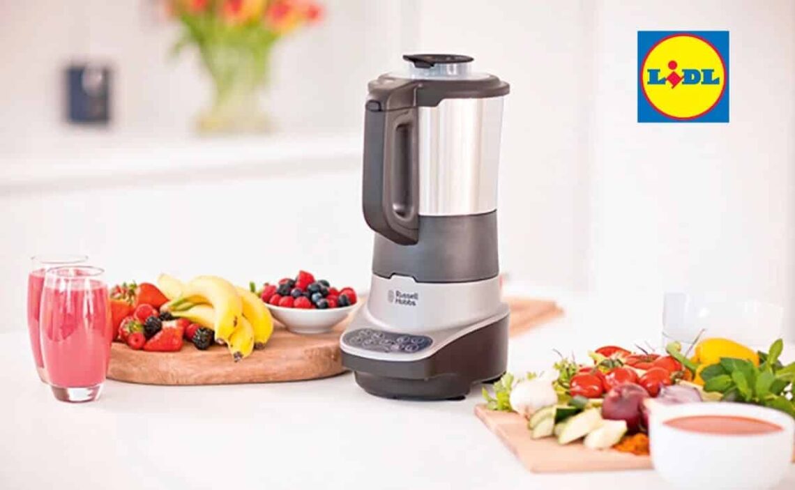 Prepara jugos de fruta y batidos con esta batidora multifunción de Lidl