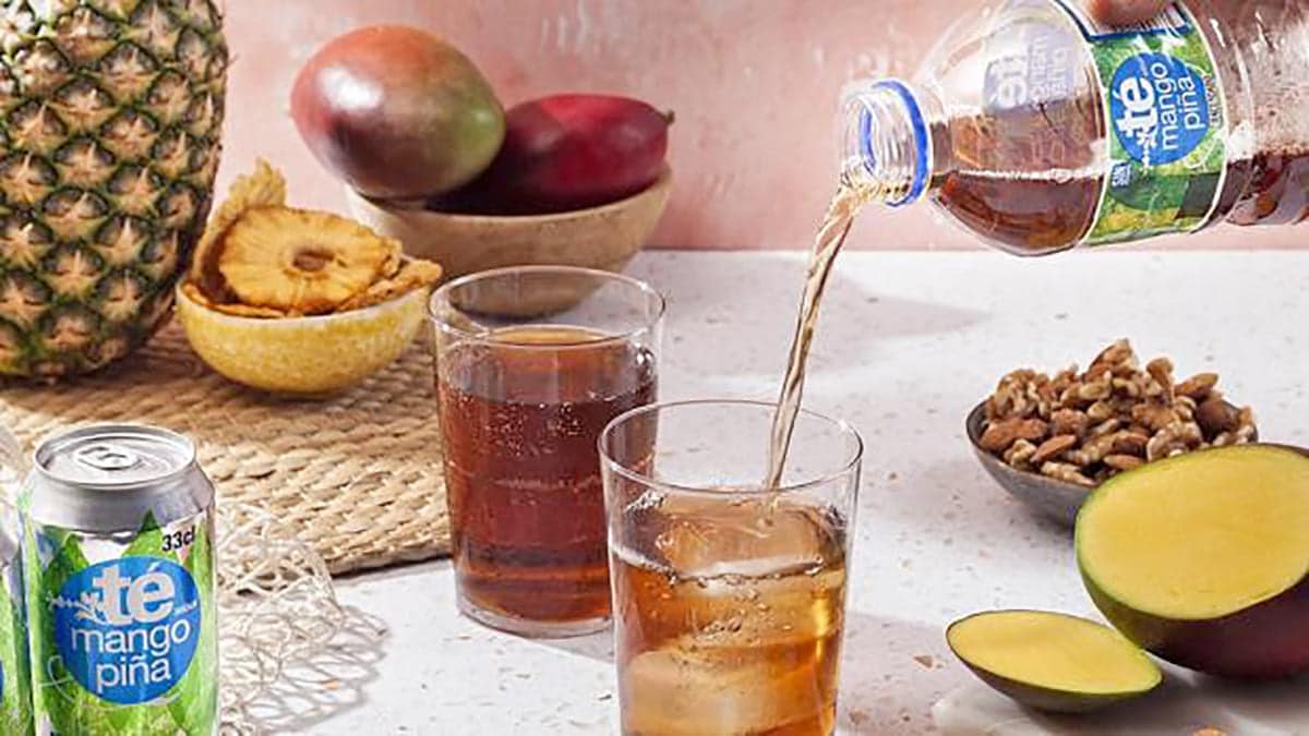 Bebida refrescante de mango y piña que encontrarás en Mercadona