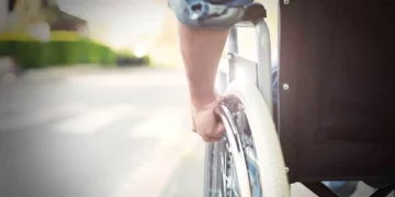 Discapacidad física, silla de ruedas
