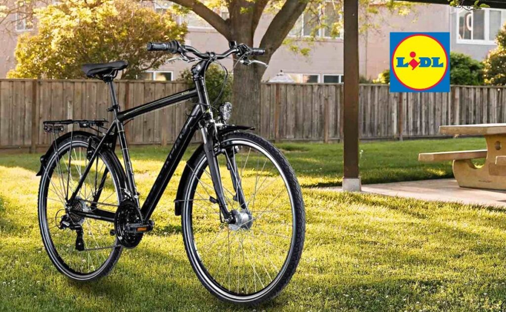 Bicicleta rebajada en Lidl