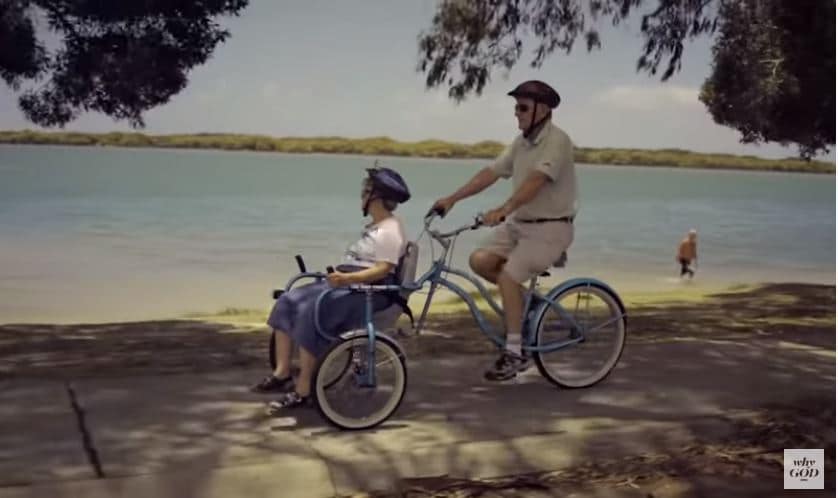 Bill y Glada - Bicicleta Alzheimer