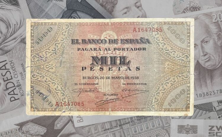 El billete de 1.000 pesetas de la Guerra Civil que tienes en casa y que te hará ganar mucho dinero