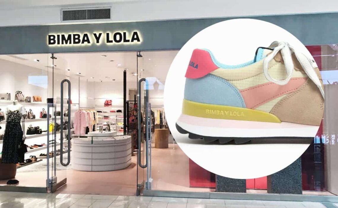Así son las zapatillas de primavera de Bimba y Lola