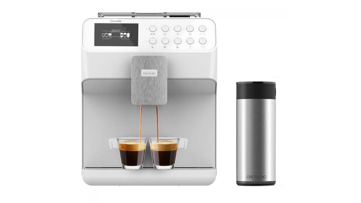 Carrefour rebaja su cafetera automática más elegante con molinillo de café  incluido