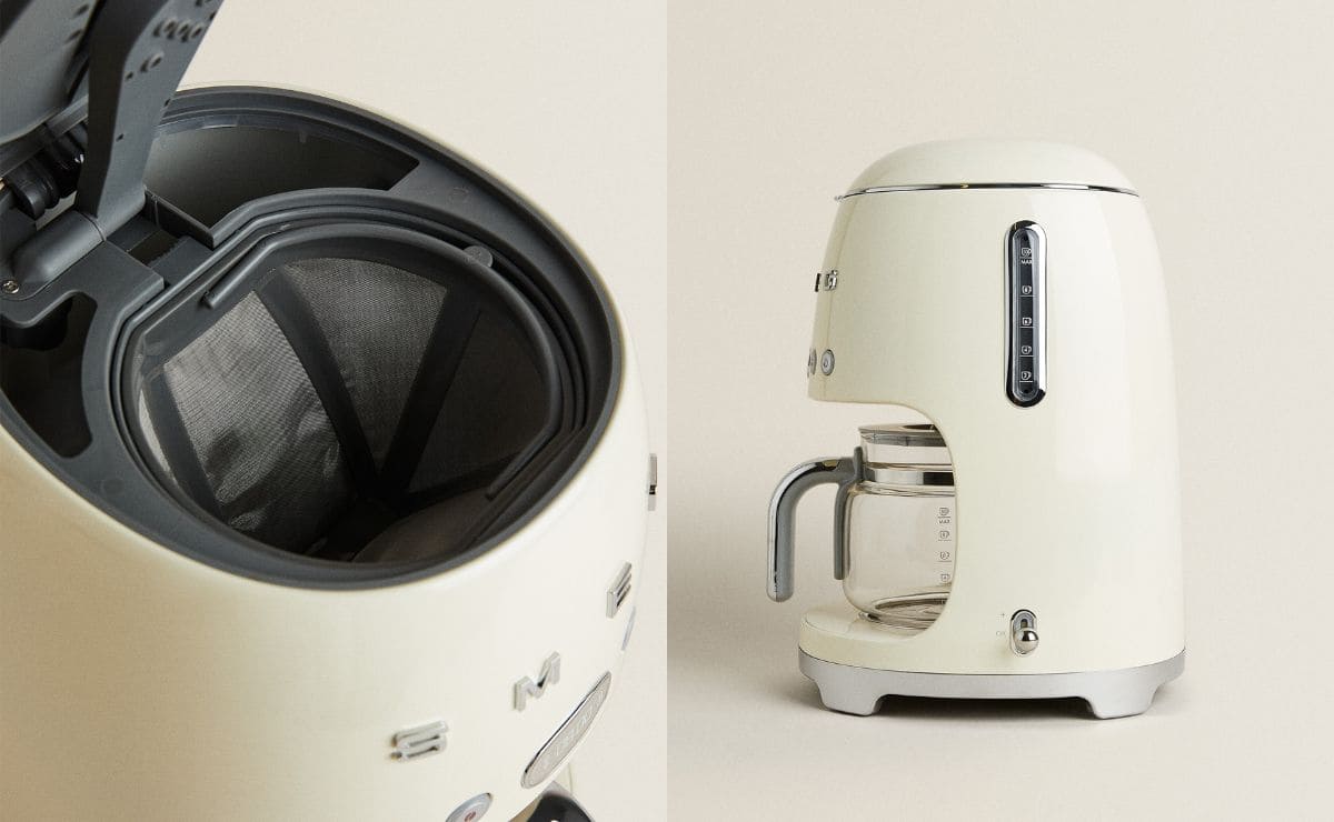 Cafetera de diseño vintage de Zara Home