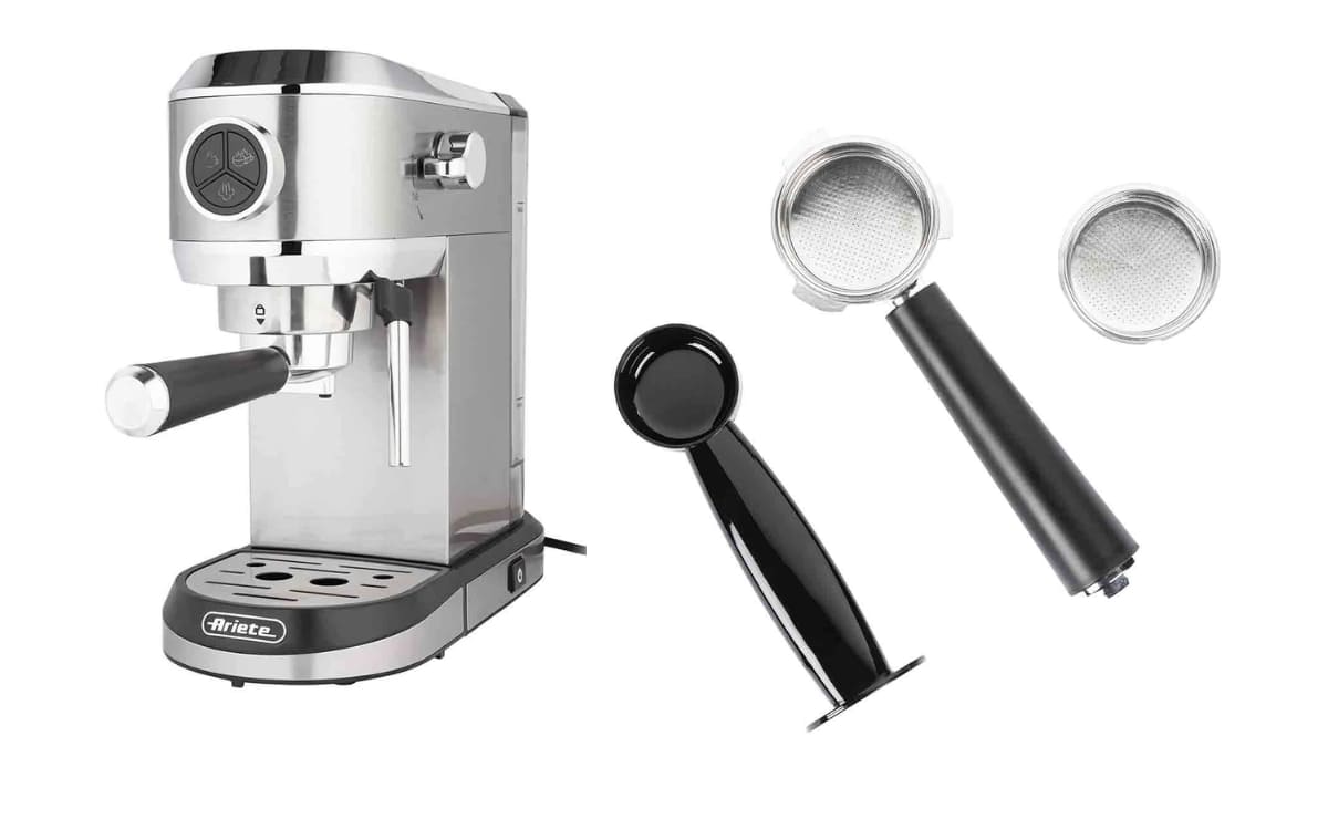 Cafetera espresso con diseño moderno de Lidl