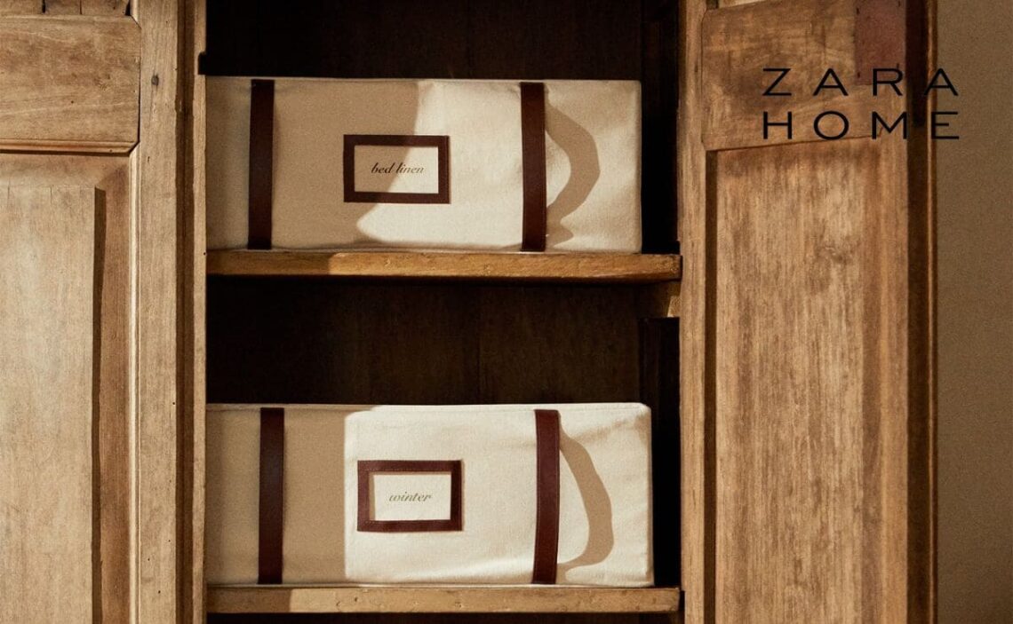 Las cajas organizadoras de Zara Home