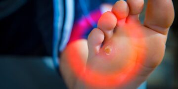 Elimina los callos de los pies con bicarbonato