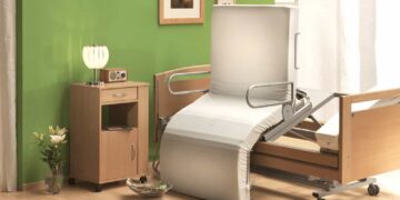 Cama articulada y giratoria