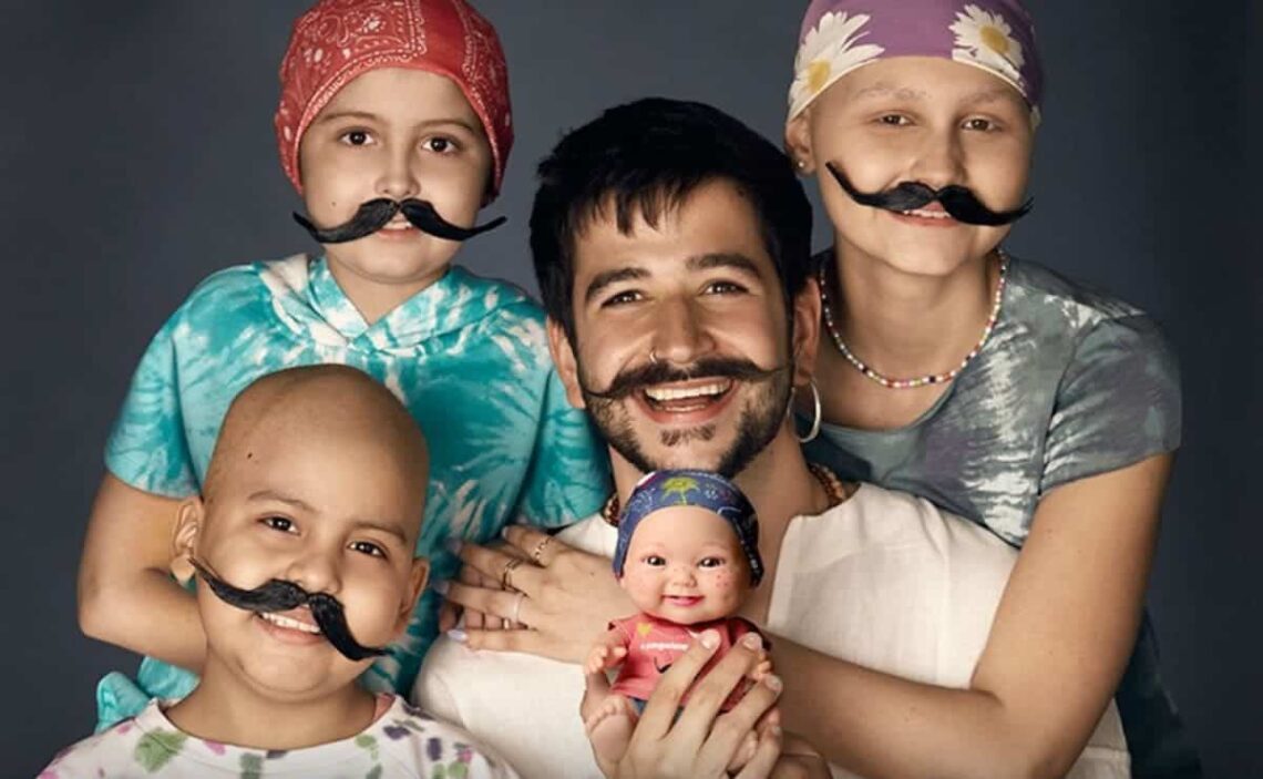 Camilo ha sido el diseñador del nuevo Baby Pelón de Fundación Juegaterapia