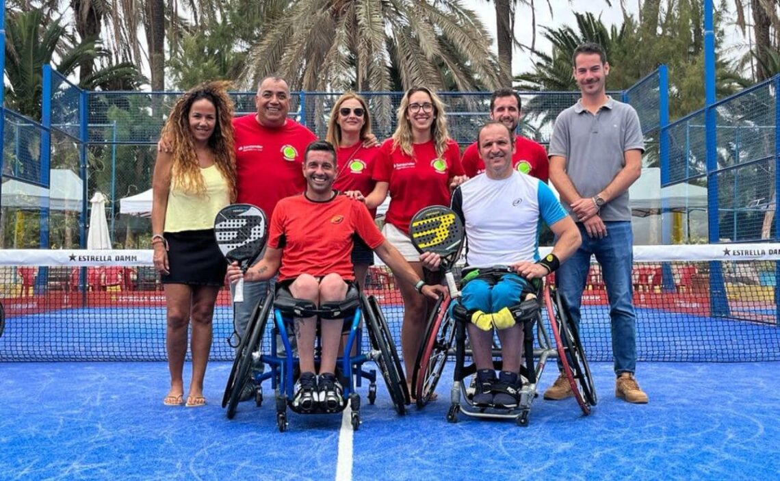 Topher Triviño y Edorta de Anta de nuevo campeones de España de pádel en silla de ruedas