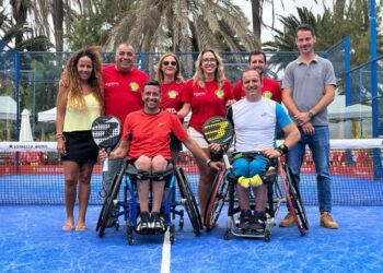 Topher Triviño y Edorta de Anta de nuevo campeones de España de pádel en silla de ruedas