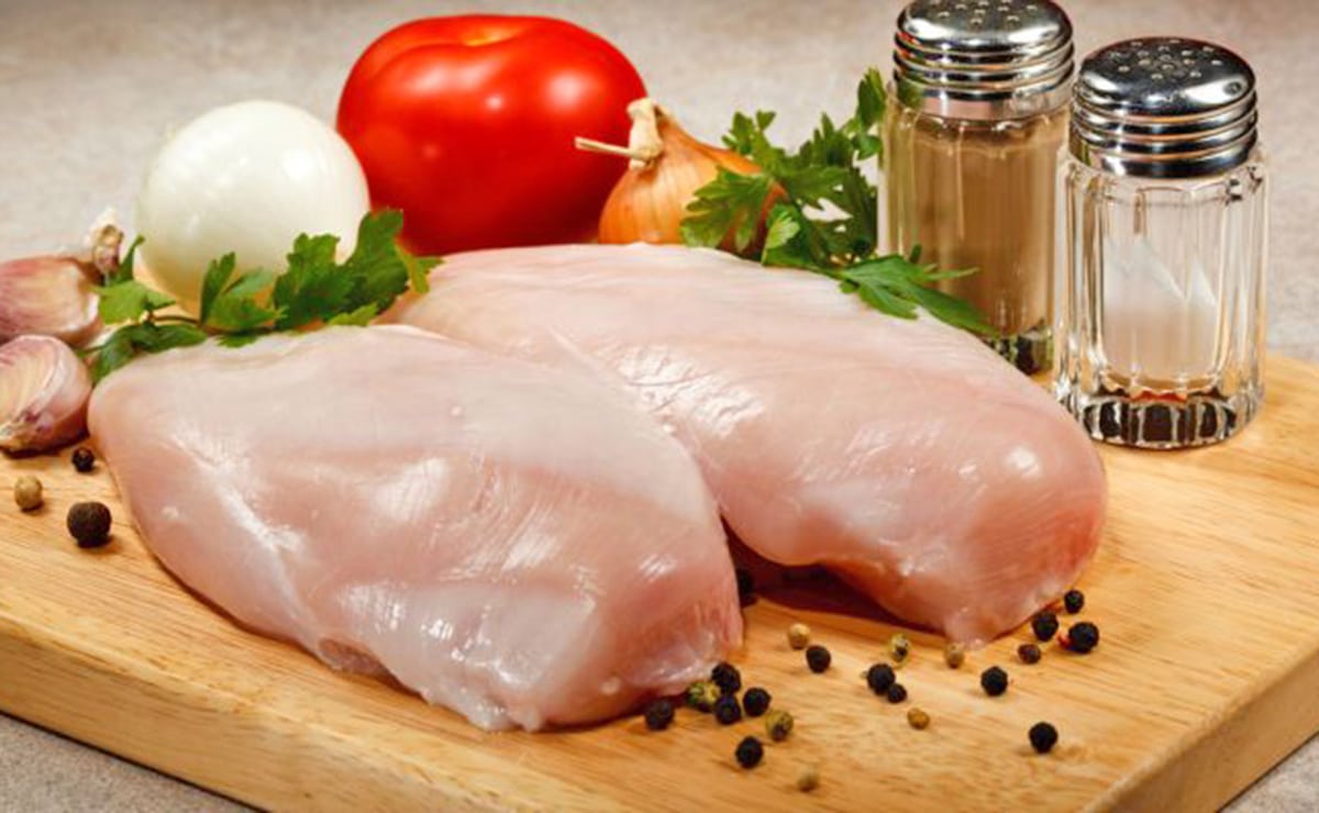 Pechuga de pollo rica en vitamina B3