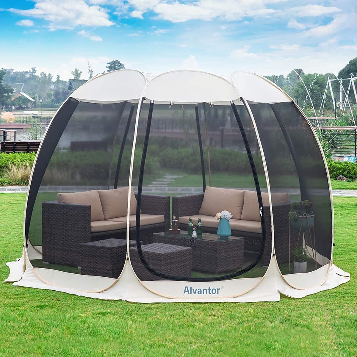 amazon carpa mosquitera verano oferta mueble jardín terraza playa