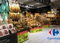 Oferta de jamón ibérico en Carrefour