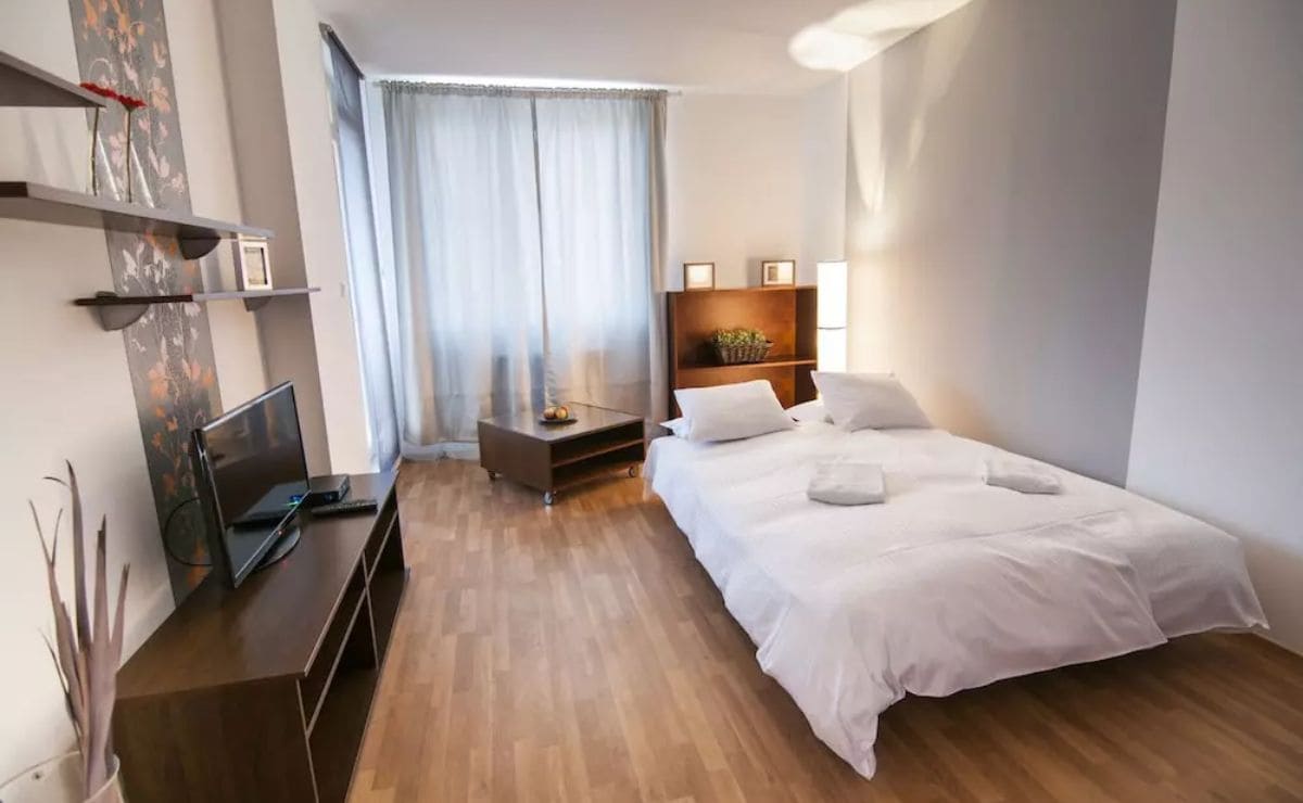 Habitación del apartamento que ofrece Carrefour Viajes en Budapest