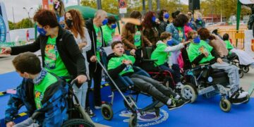 Carrera de la Discapacidad de Getafe, organizada por la Asociación Dedines