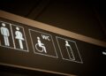 Cartel de señalización accesible para las personas con discapacidad