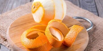 Cáscara de naranja
