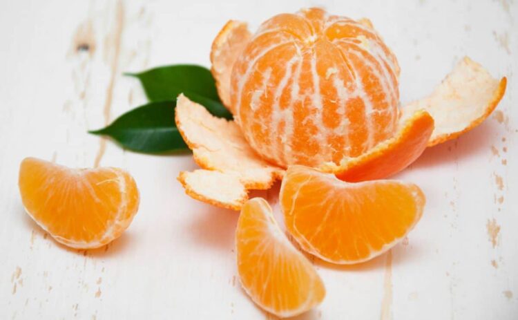 cáscara mandarina alimento fruta vitamina c cítrico jugo zumo