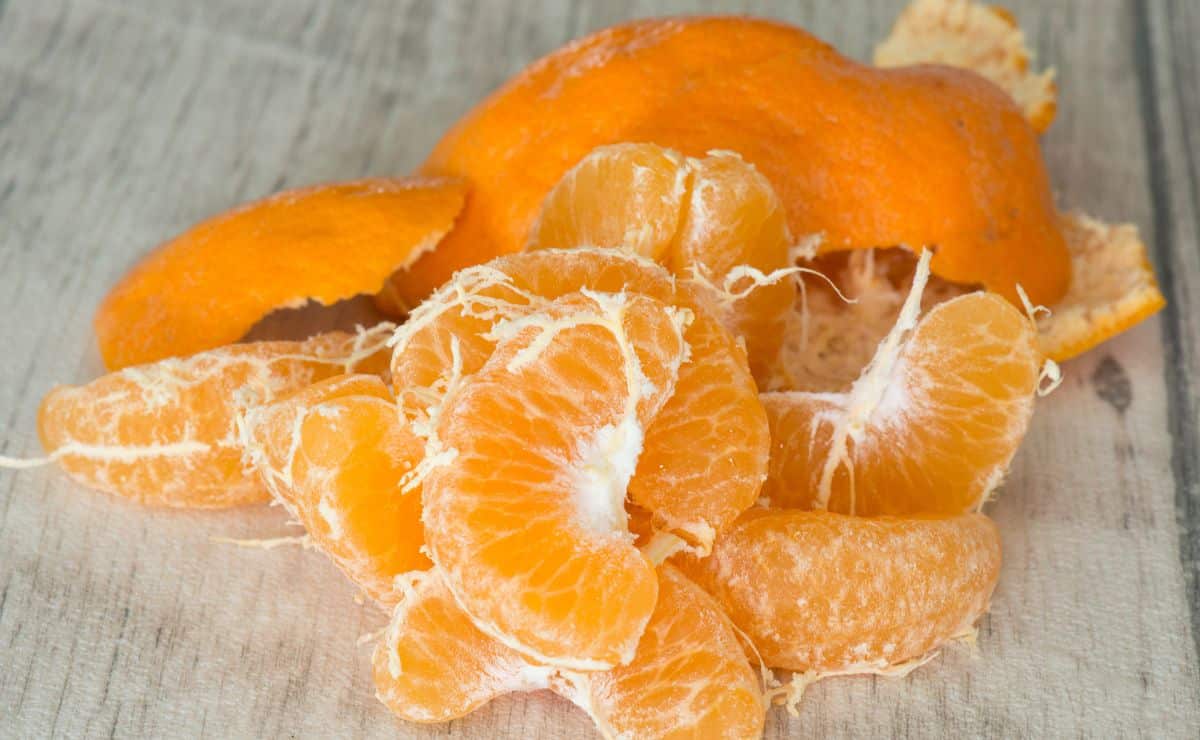 cáscara mandarina alimento fruta vitamina c cítrico jugo zumo