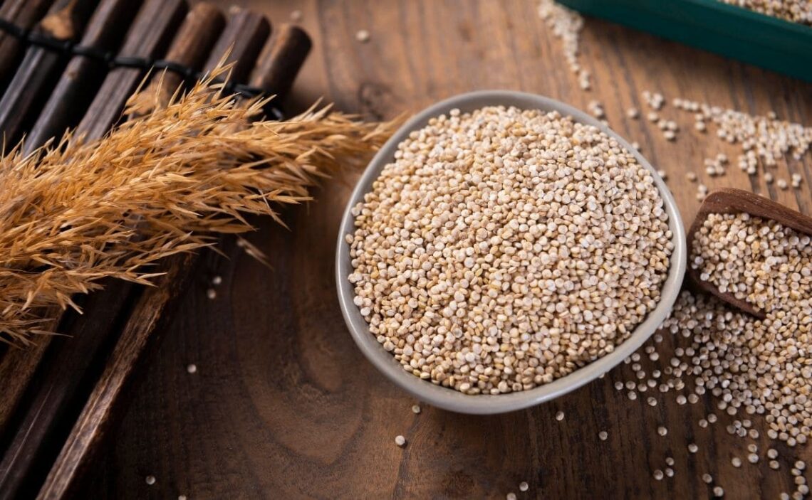 cereal quinoa digestión beneficios salud dieta fibra alimento comida