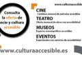 Desde el CESyA señalan que la web recopila la oferta de cultura y ocio con servicios de accesibilidad de toda la geografía española