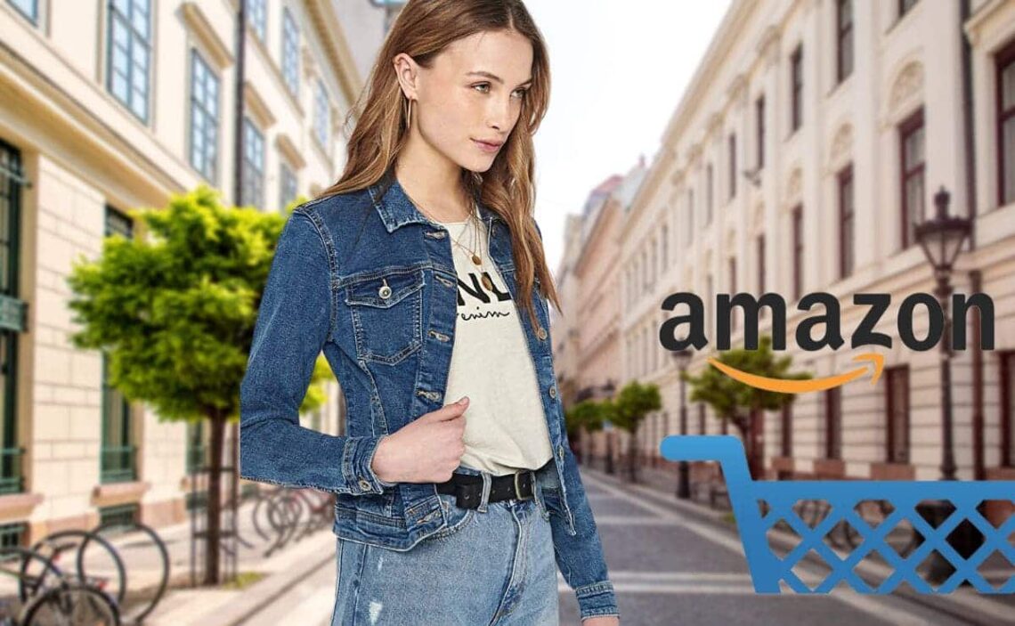 Chaqueta denim Only rebajada en Amazon