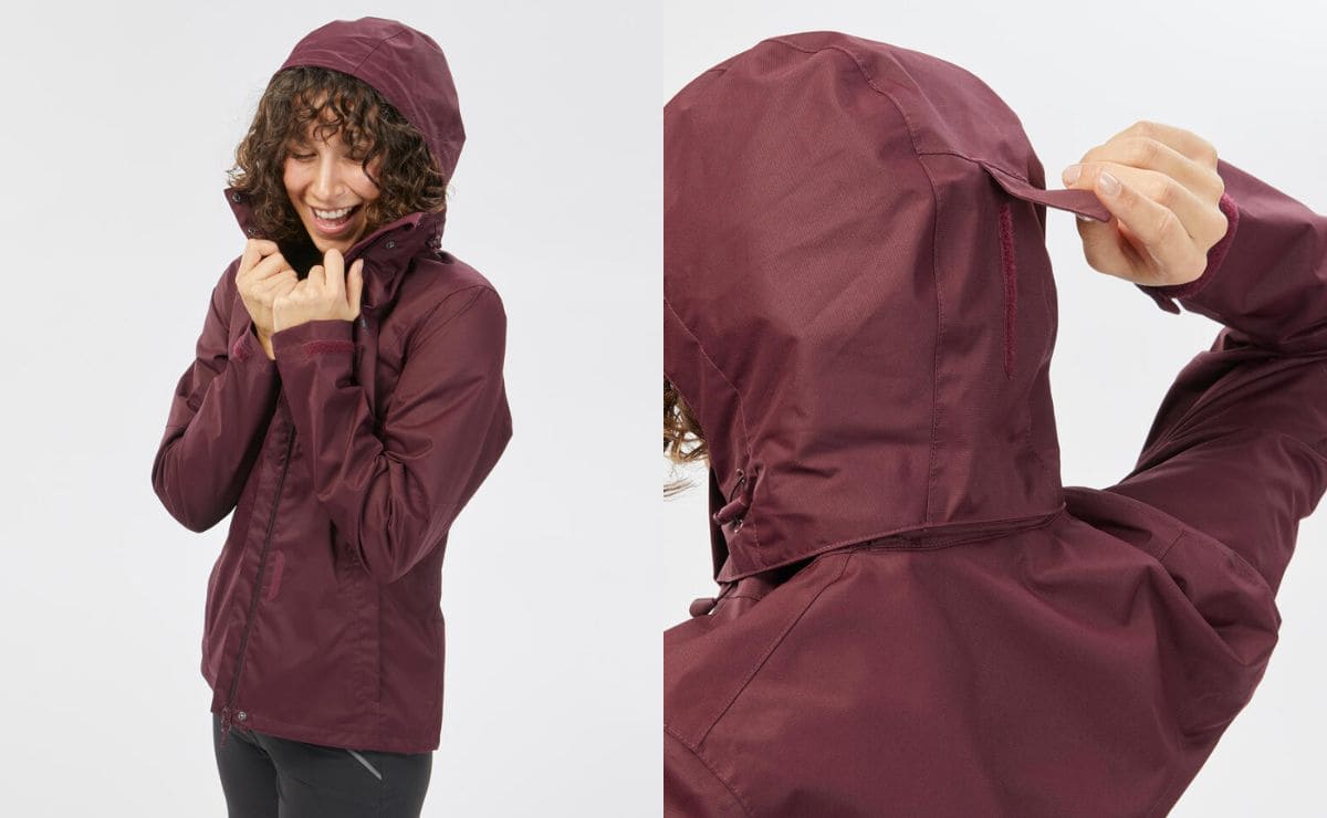 Chaqueta impermeable mujer Decathlon