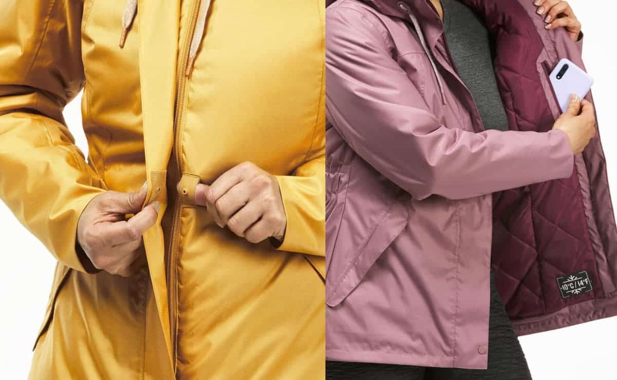 La chaqueta impermeable de Decathlon ideal para hacer senderismo