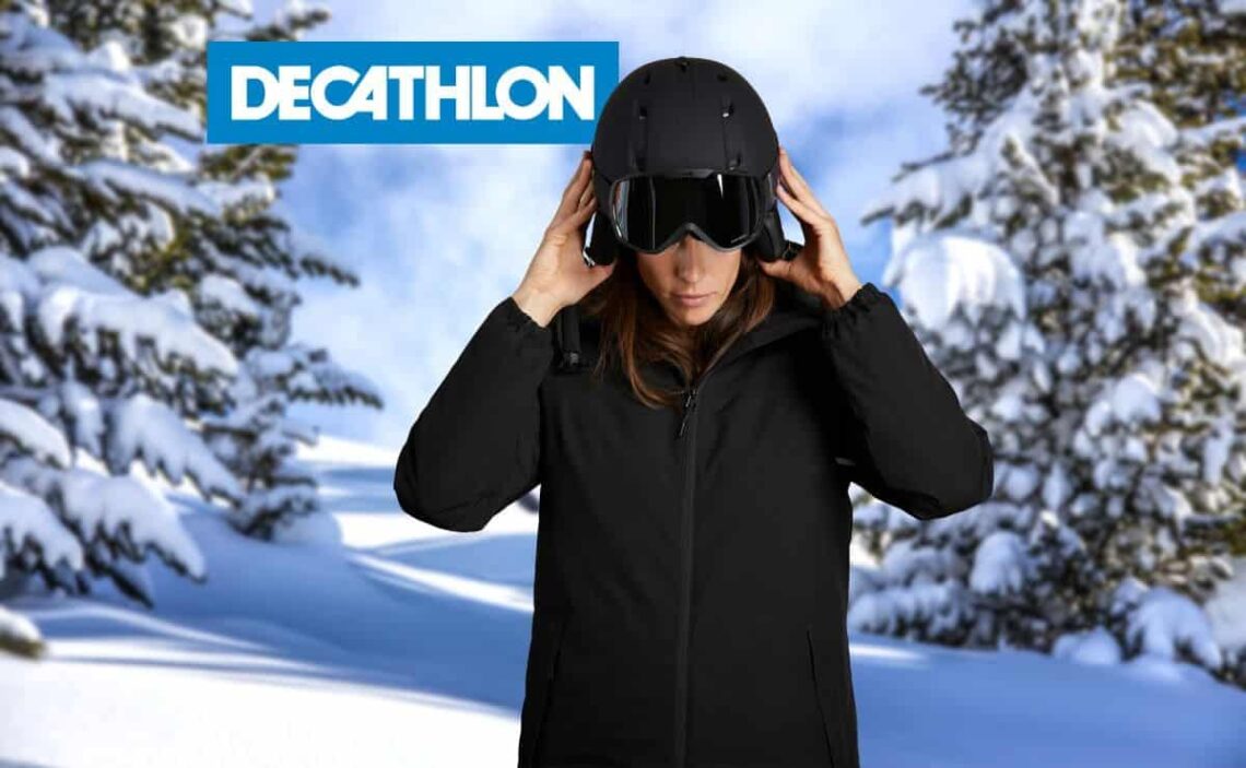 Chaqueta de nieve y esquí para mujer impermeable Decathlon