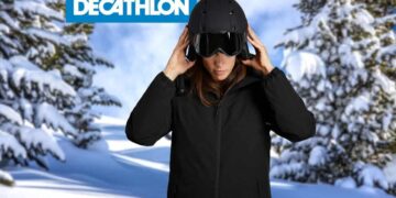 Chaqueta de nieve y esquí para mujer impermeable Decathlon