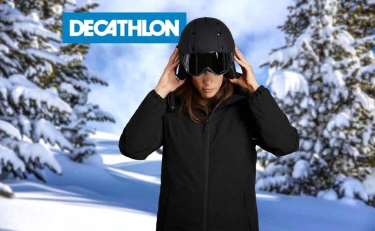 Chaqueta de nieve y esquí para mujer impermeable Decathlon