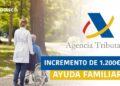 Ayuda económica familia con cónyuge con discapacidad a cargo.