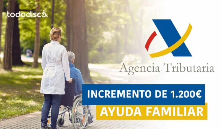 Ayuda económica familia con cónyuge con discapacidad a cargo.