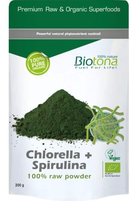 Biotona de Chlorella + Espirulina