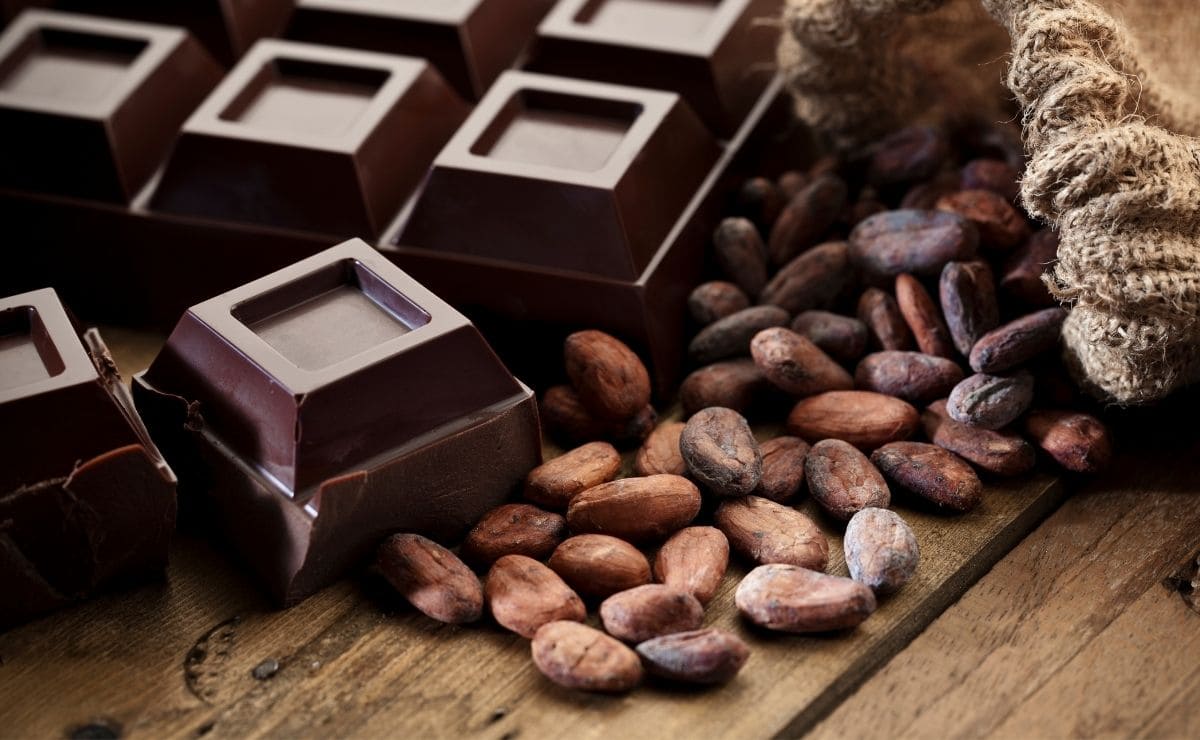 chocolate-negro-alimento-azucar-cacao-dieta-saludable-colesterol-corazon