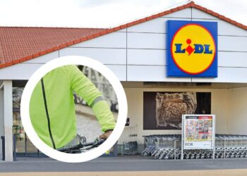 La chaqueta de ciclismo reflectante de Lidl