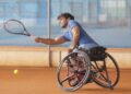 Cisco Garcia, tenista con discapacidad
