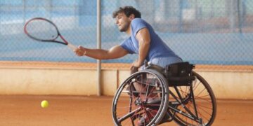 Cisco Garcia, tenista con discapacidad