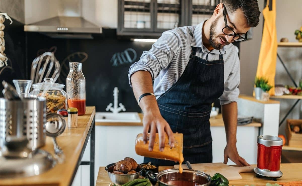 cocina hogar alimento preparación ahorro factura luz consumo