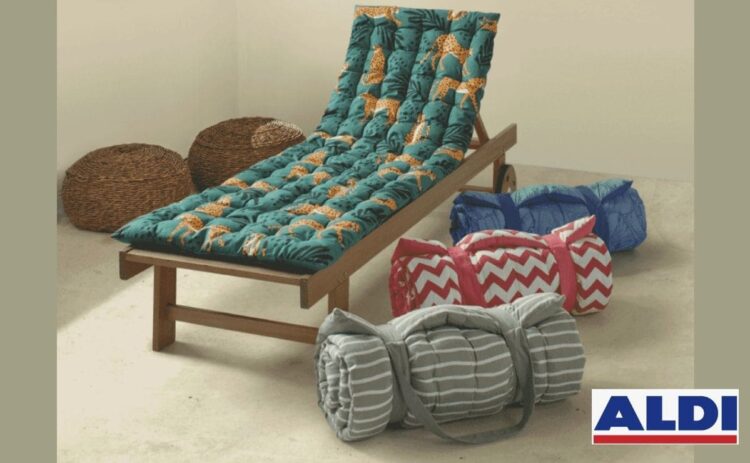 Para la playa o cualquier sitio, este cojín enrollable de Aldi es perfecto