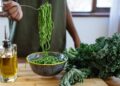 col rizada alimento vitaminas vitamina k circulación sanguínea sangre