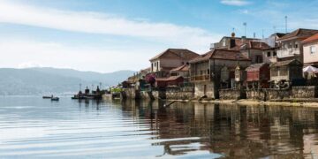 Localidad de Combarro, que se sitúa en Galicia