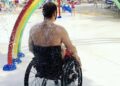 Persona con discapacidad combatiendo la calor