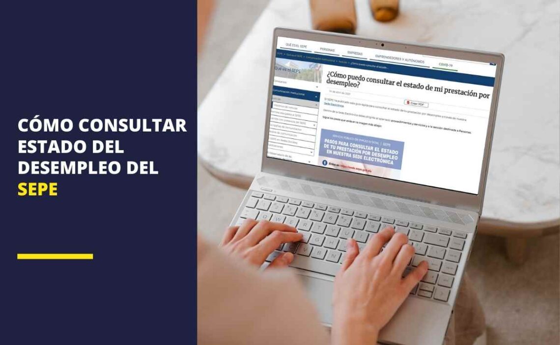 El SEPE informa de cómo consultar el estado de la prestación por desempleo