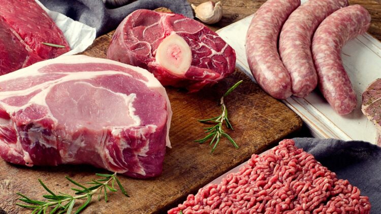 contraindicaciones de, carne roja