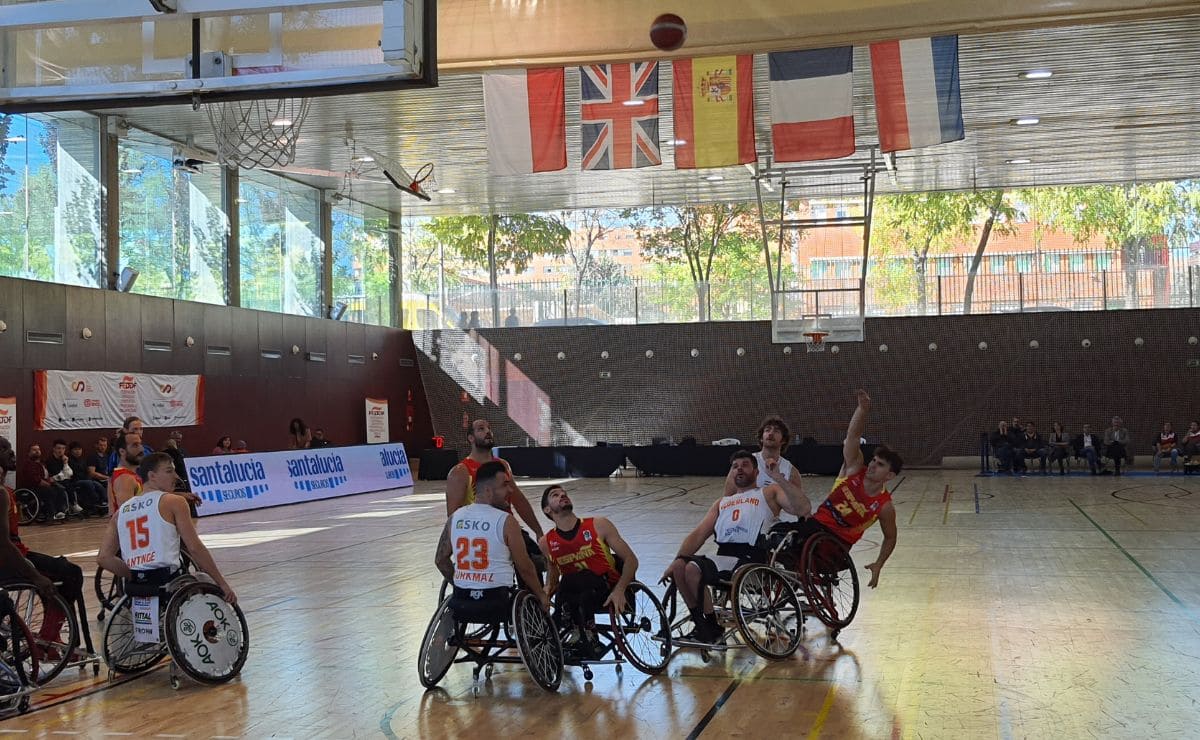 España se convierte en campeona invicta de la Copa de Naciones de baloncesto en silla de ruedas