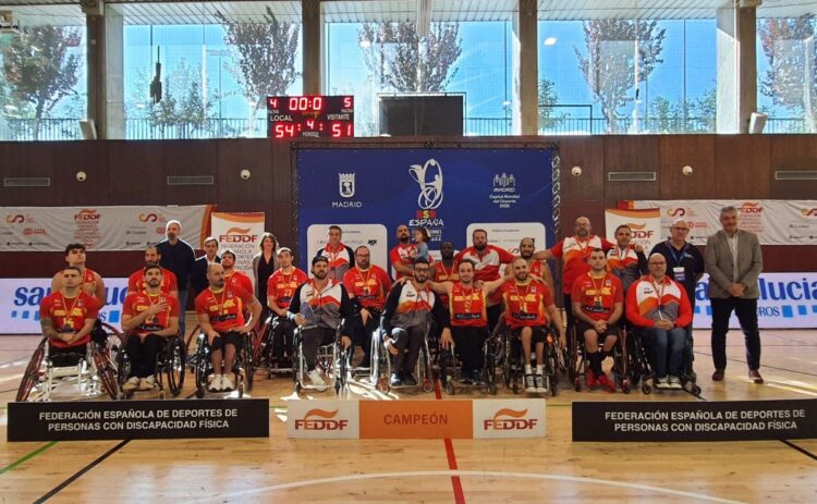 España se convierte en campeona invicta de la Copa de Naciones de baloncesto en silla