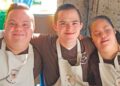 Trabajadores con síndrome de Down de la cafetería